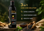 3-in-1 Black Hair Dye Shampoo