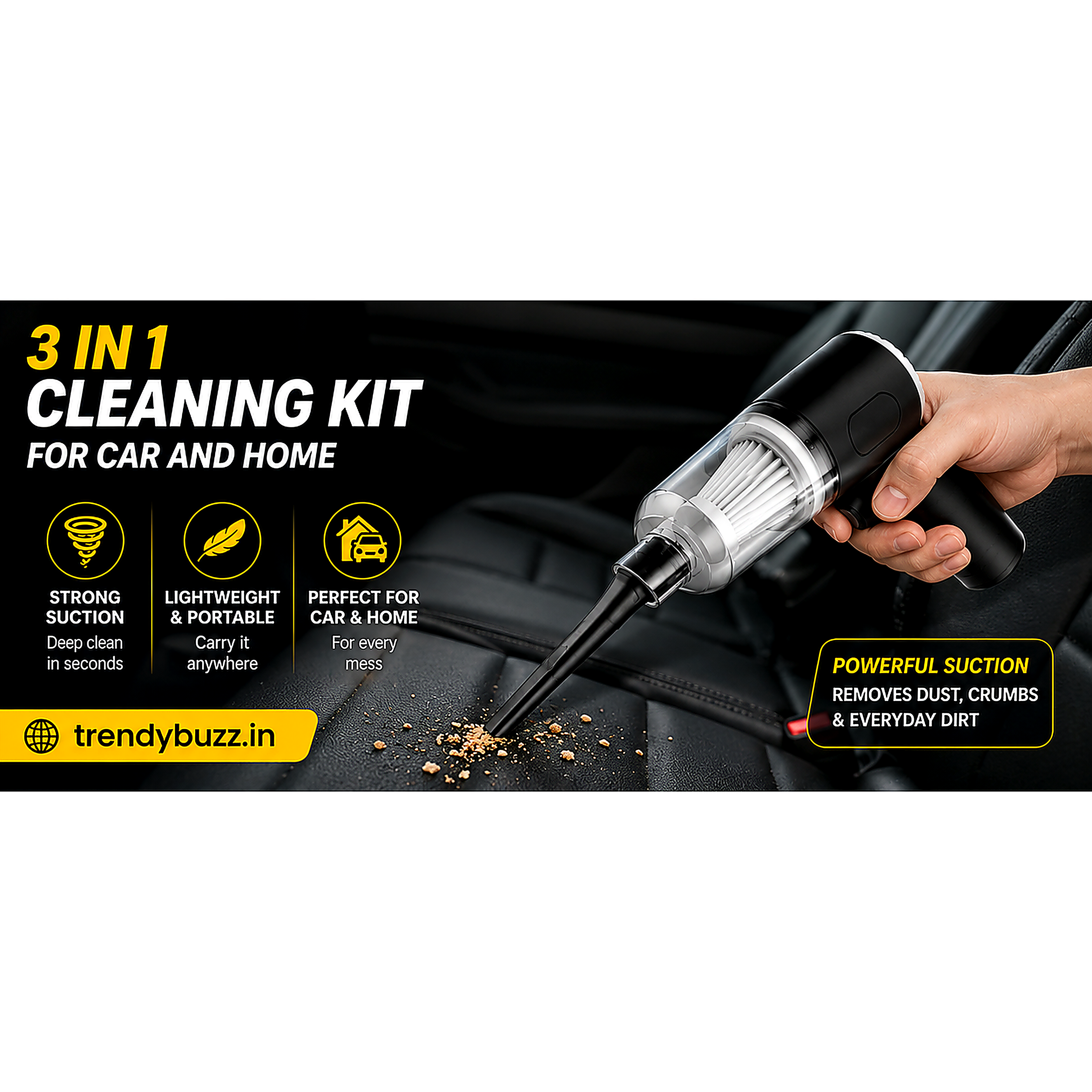 3 in 1 Cleaning kit ( Master of cleaning )