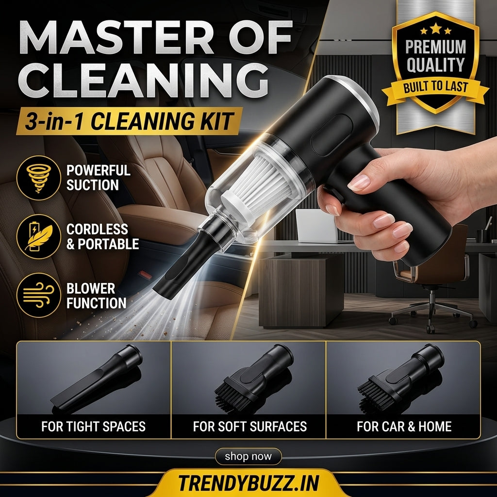 3 in 1 Cleaning kit ( Master of cleaning )